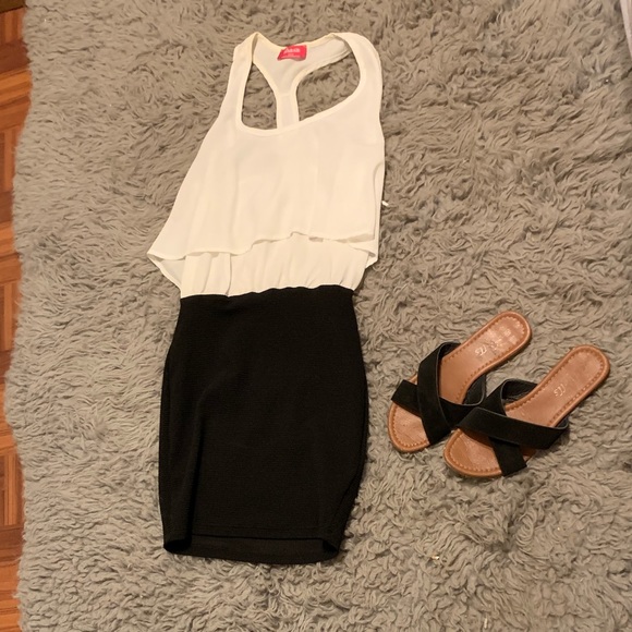 Shasa Dresses & Skirts - Cute bodycon dress with cute bedazzled strap